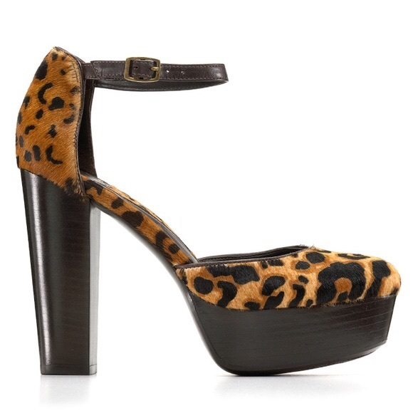 Diane Von Furstenberg Shoes - ⬇️DVF Leopard calf hair Finn platform heels